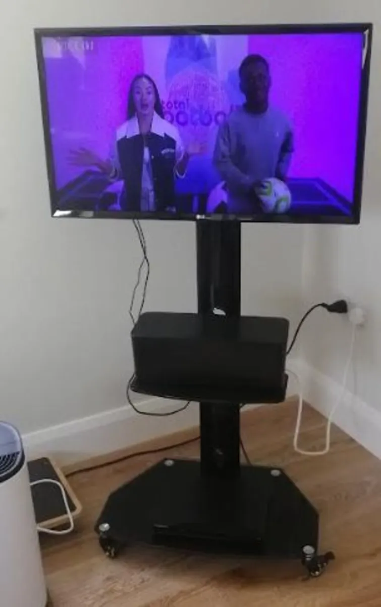 TV, With Stand & DVD Player - Image 1