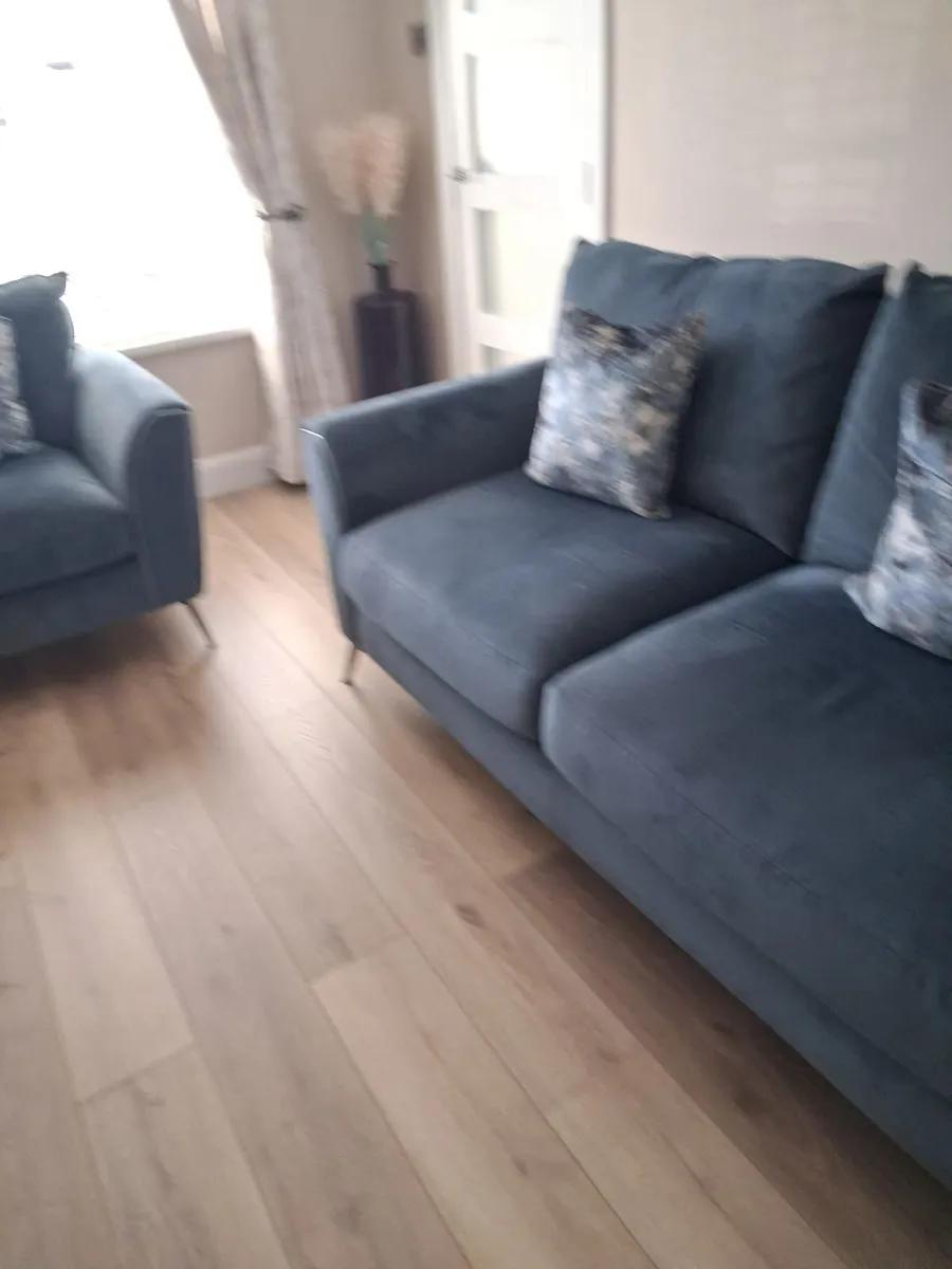 3 Seater Couch with Matching Armchair - Image 4
