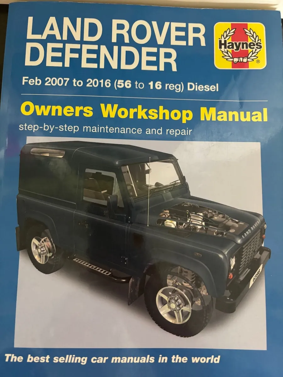 Land Rover Defender Manual 2007 to 2016 - Image 1