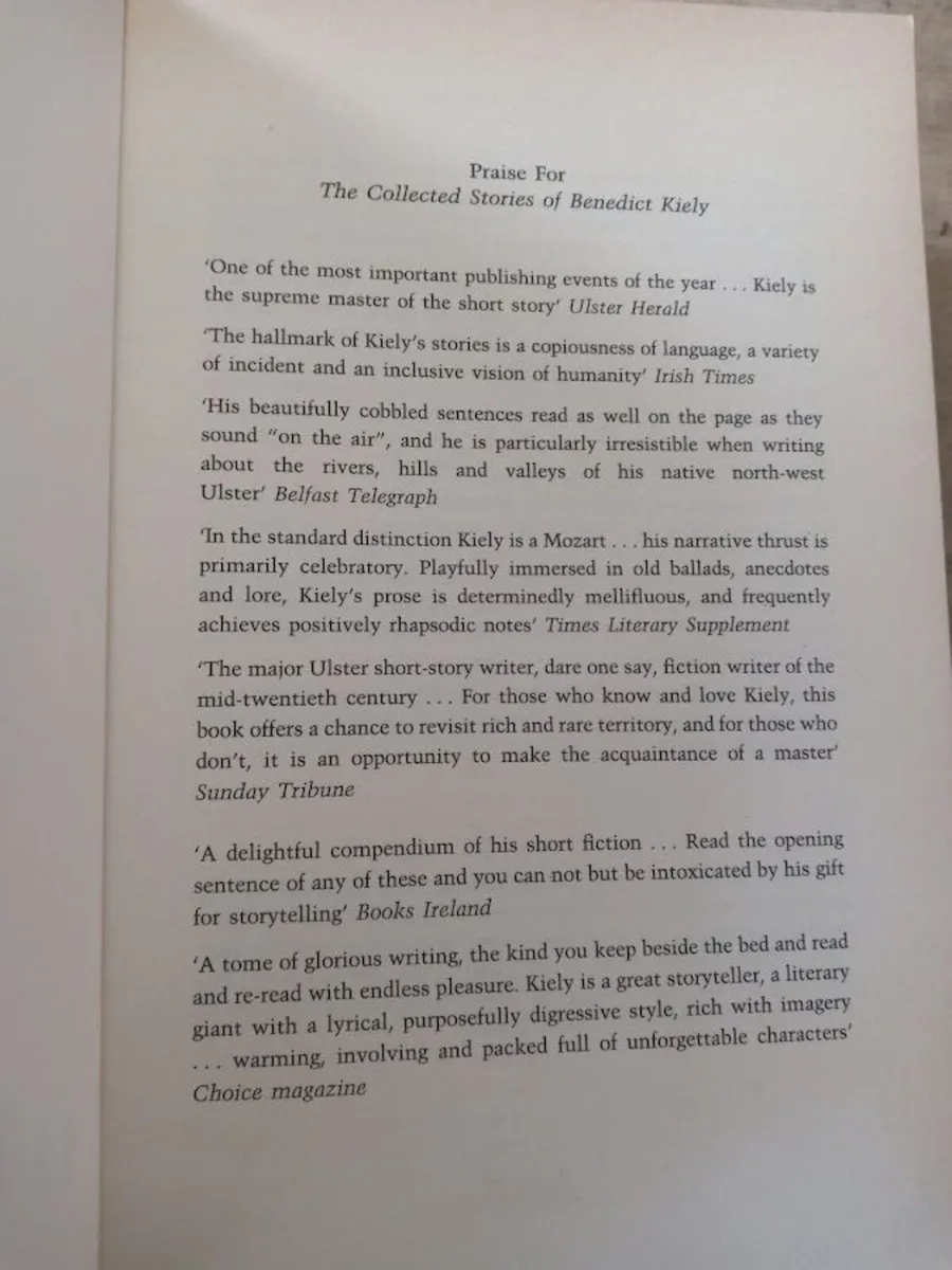 Benedict Kiely books - Image 4