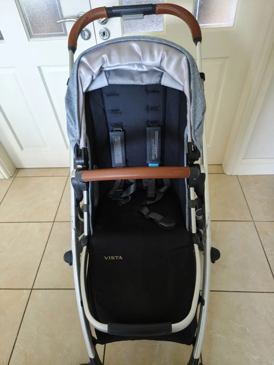 UPPAbaby Vista Stroller - Blue Marl - Image 3