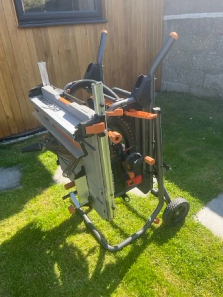 Evolution R255TBL+ Table Saw and Saw Stand - Image 3