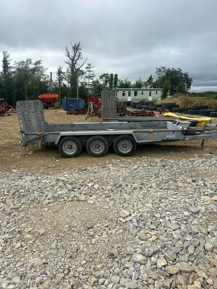 Ifor Williams 14x6 Tri axle plant trailer - Image 3