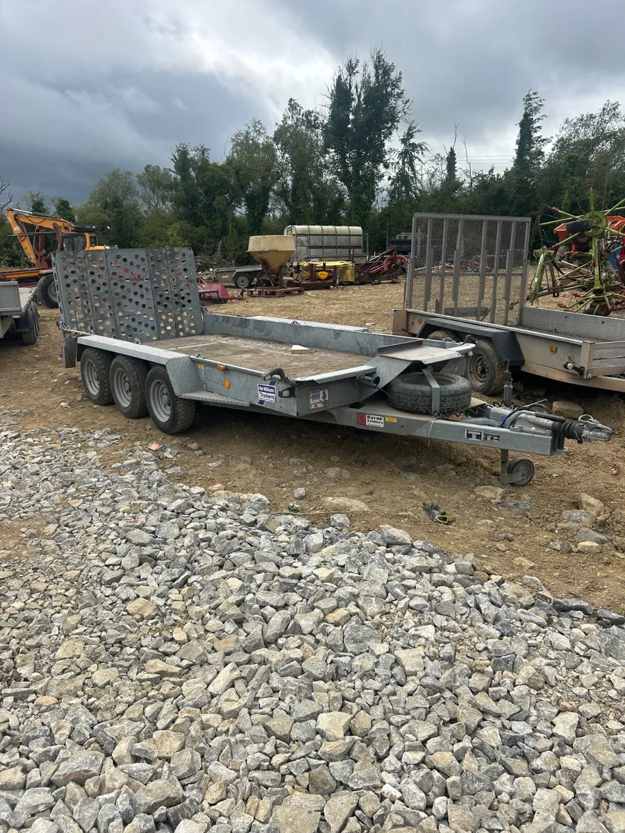 Ifor Williams 14x6 Tri axle plant trailer - Image 1
