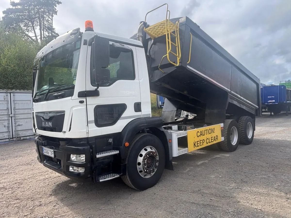 2017 Man TGM 26.340 6x4 Insulated Tipper Lorry - Image 1