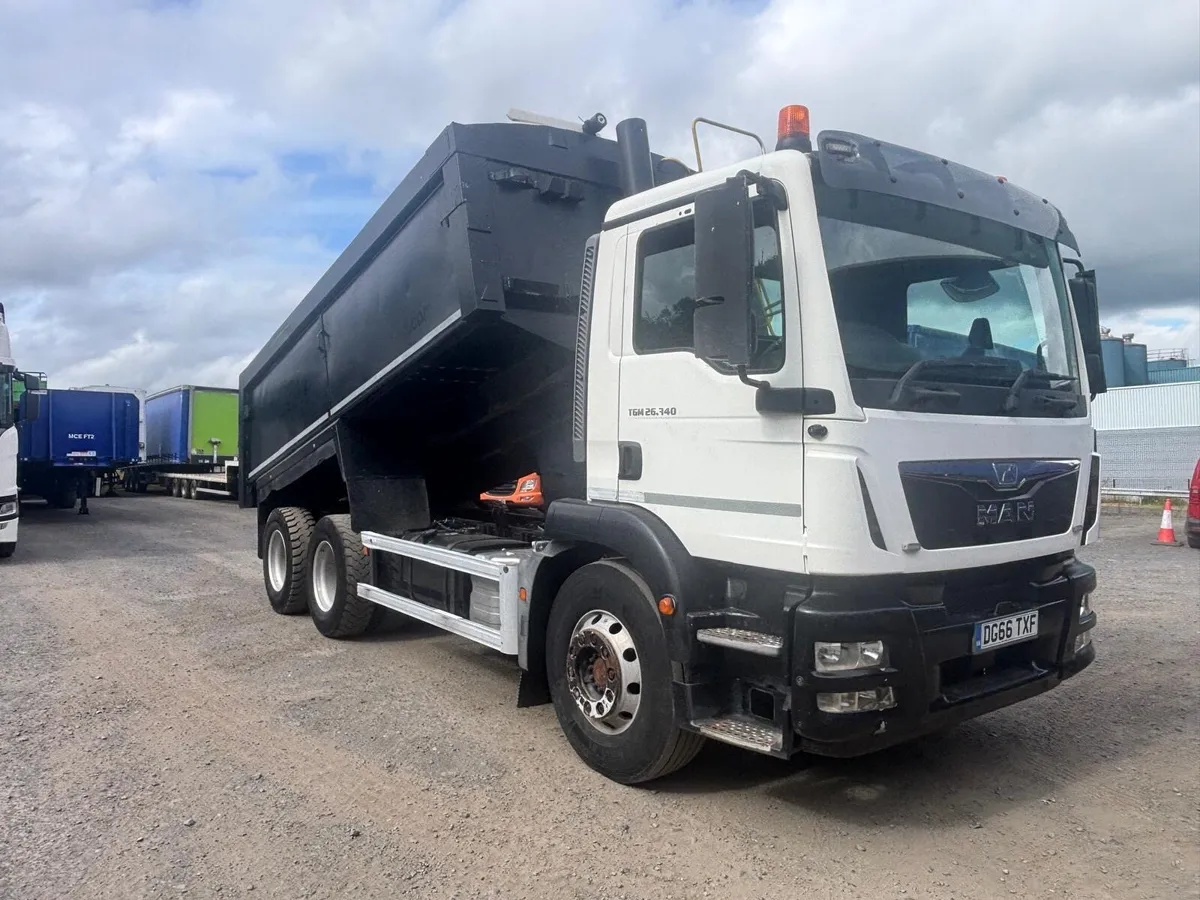 2017 Man TGM 26.340 6x4 Insulated Tipper Lorry - Image 2