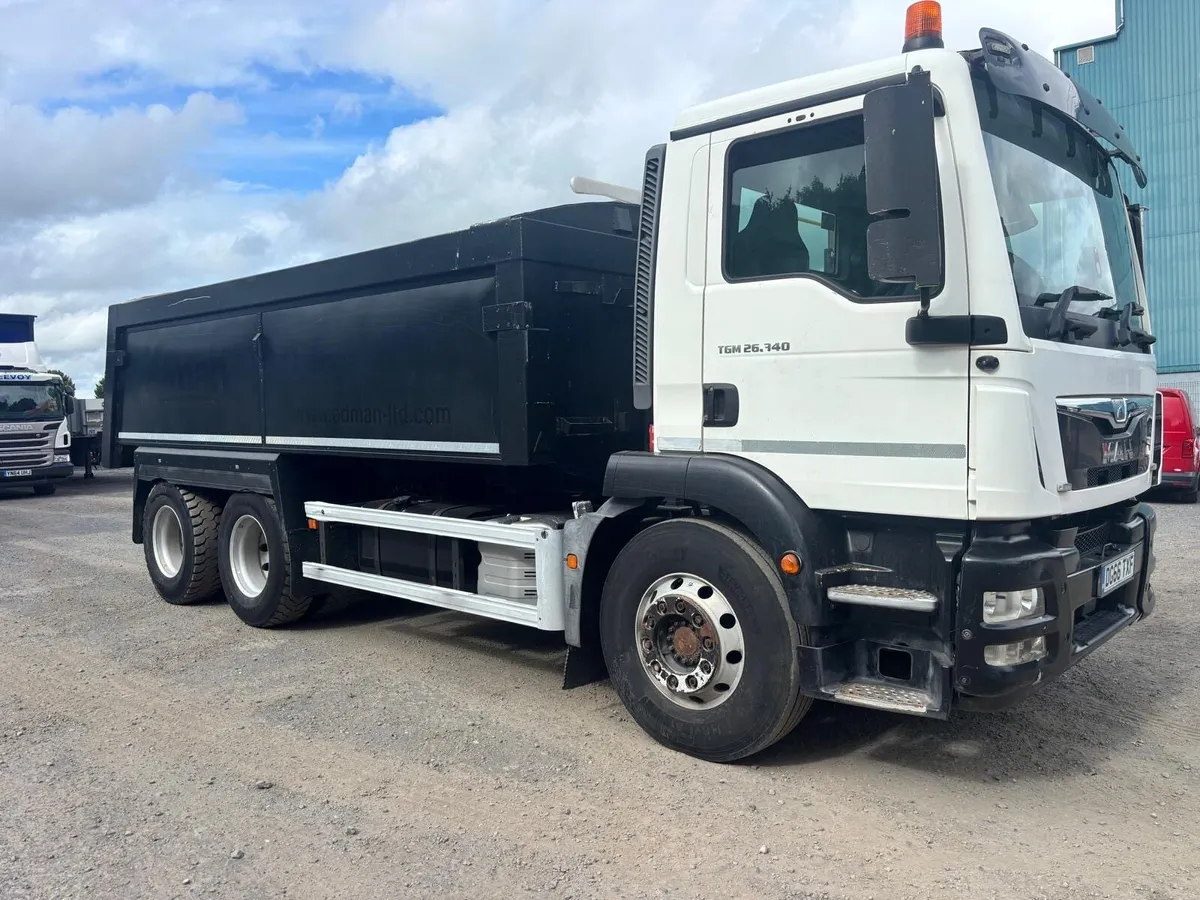 2017 Man TGM 26.340 6x4 Insulated Tipper Lorry - Image 3