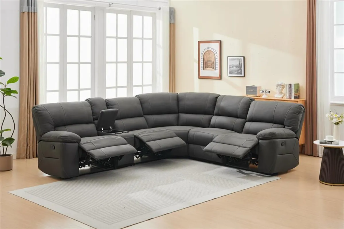 New fabric sofa - Image 1