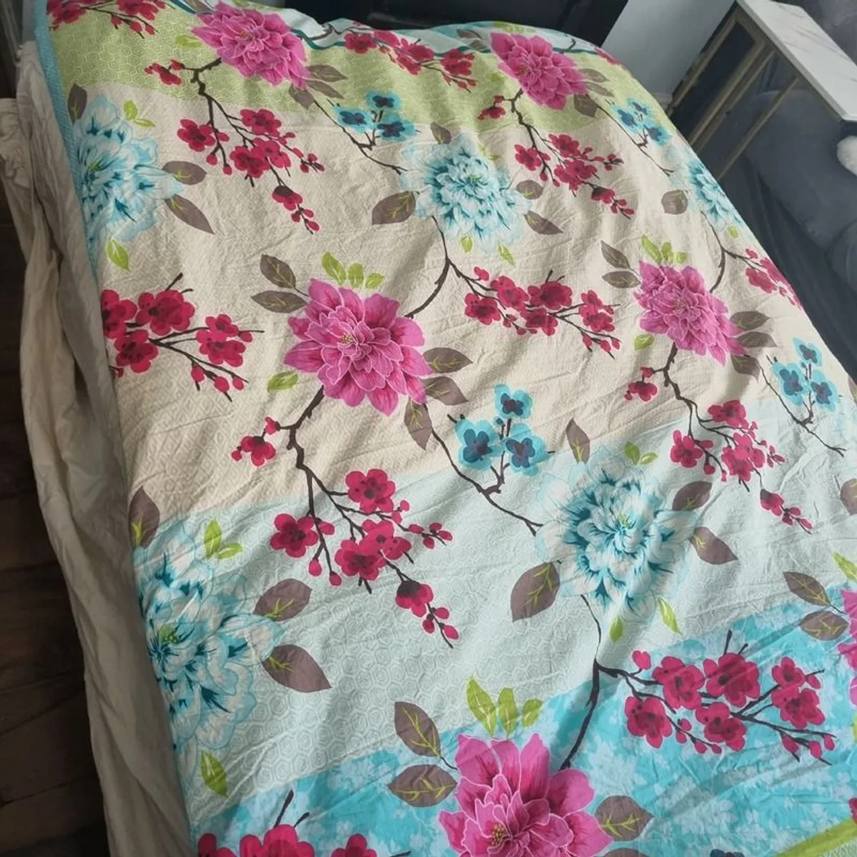 Sofa bed with footstall - Image 3