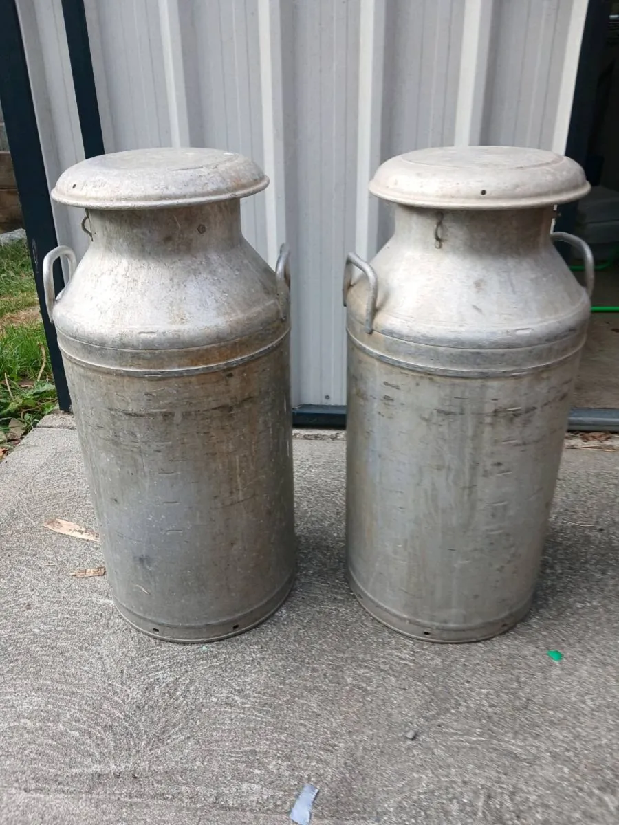 Milk churns - Image 1