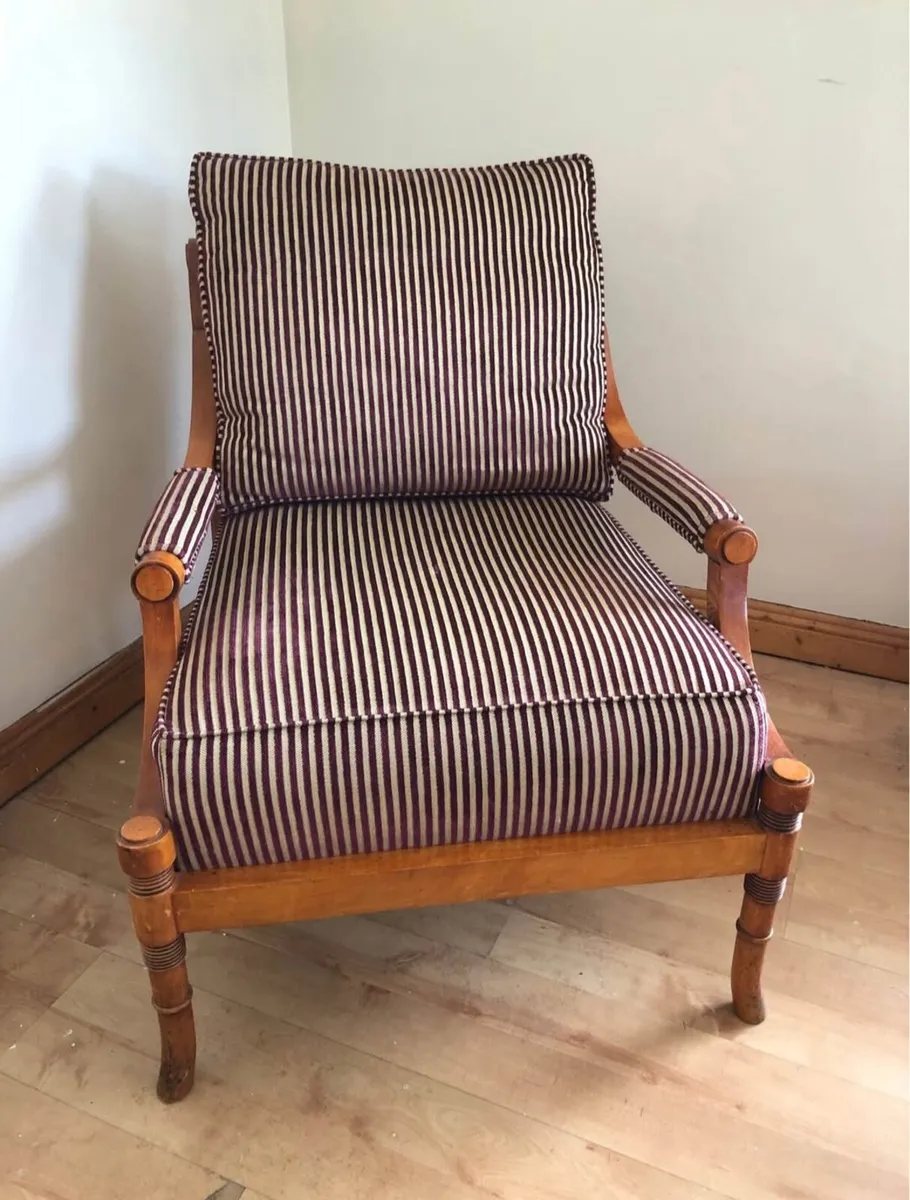 Louis XVI Style Arm Chair - Image 1