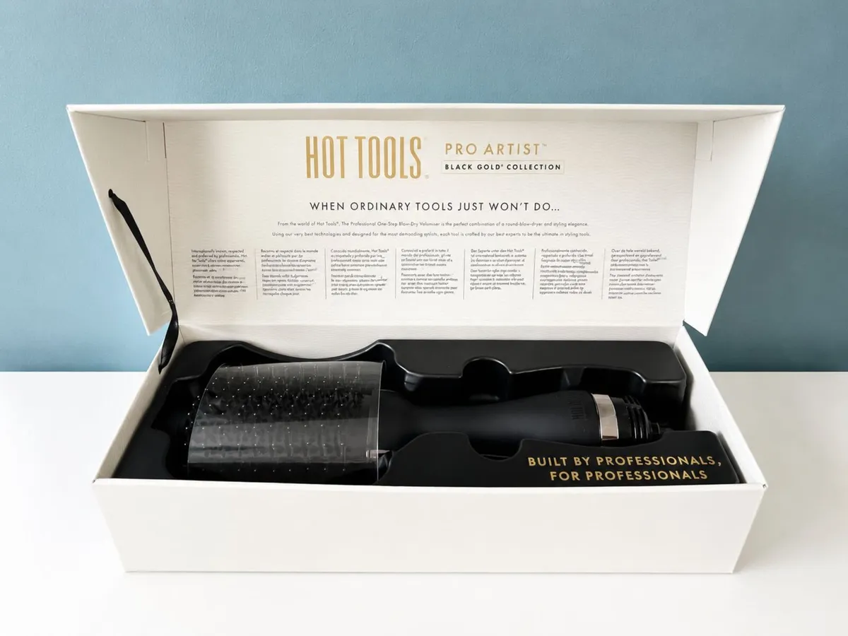 Hot Tools Pro Artist Black Gold One-Step Blow-Dry - Image 2