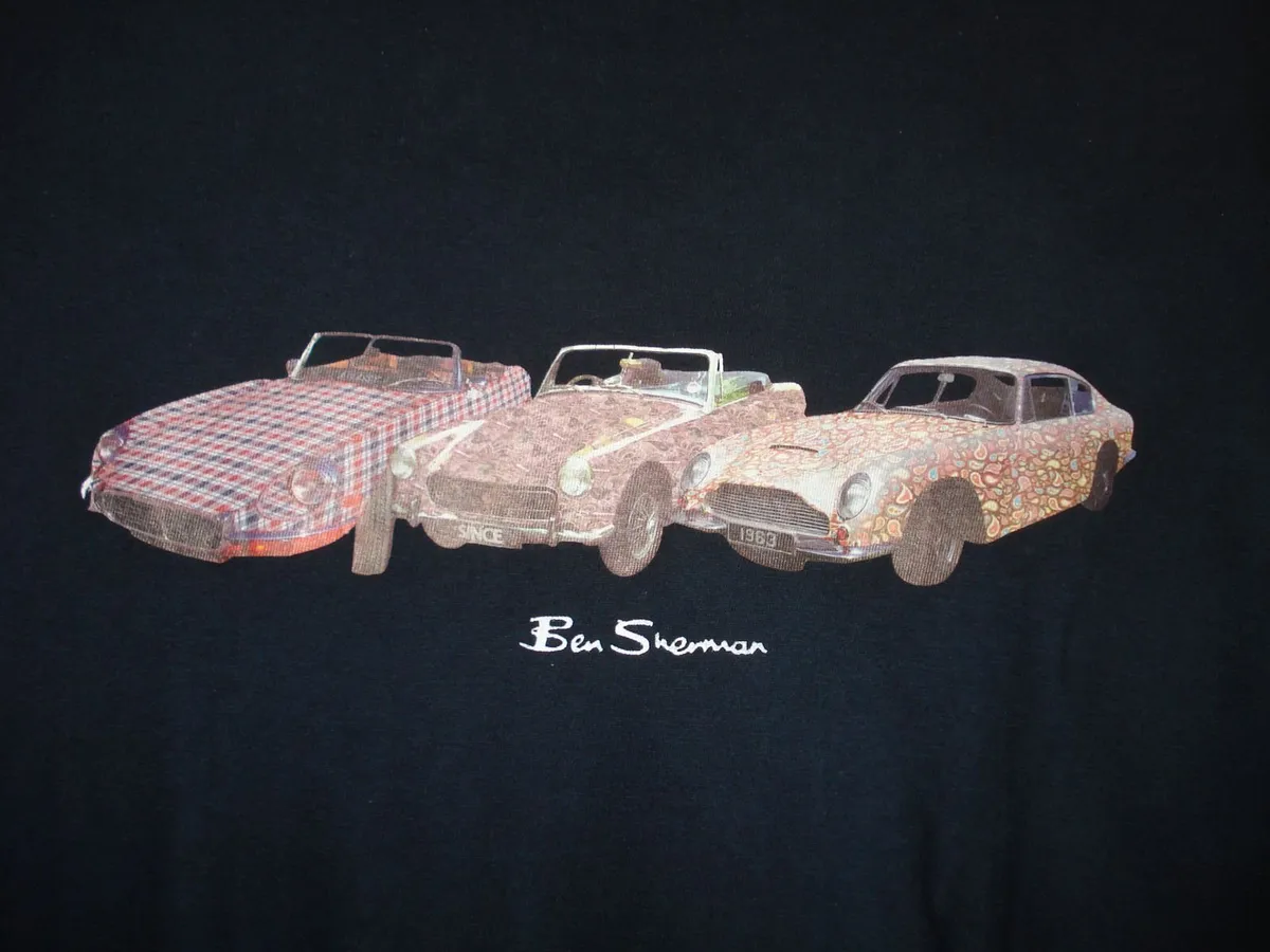 3 VINTAGE MOTOR T-SHIRTS,ASTON,JAGUAR,MG,JORDAN. - Image 3