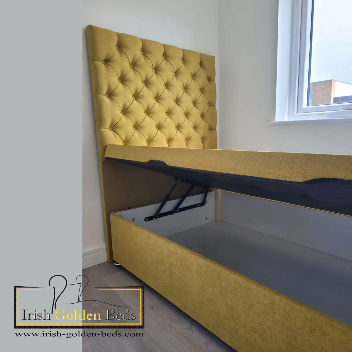 bed frame and headboard, free delivery - Image 1