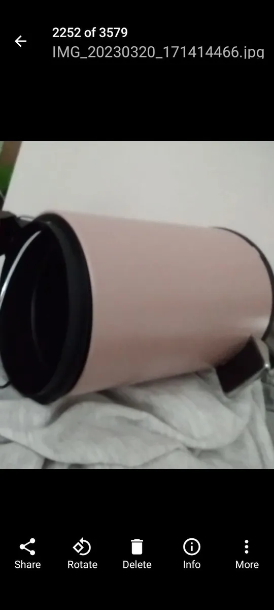 New 3litre pedal bin with removable plastic liner - Image 3
