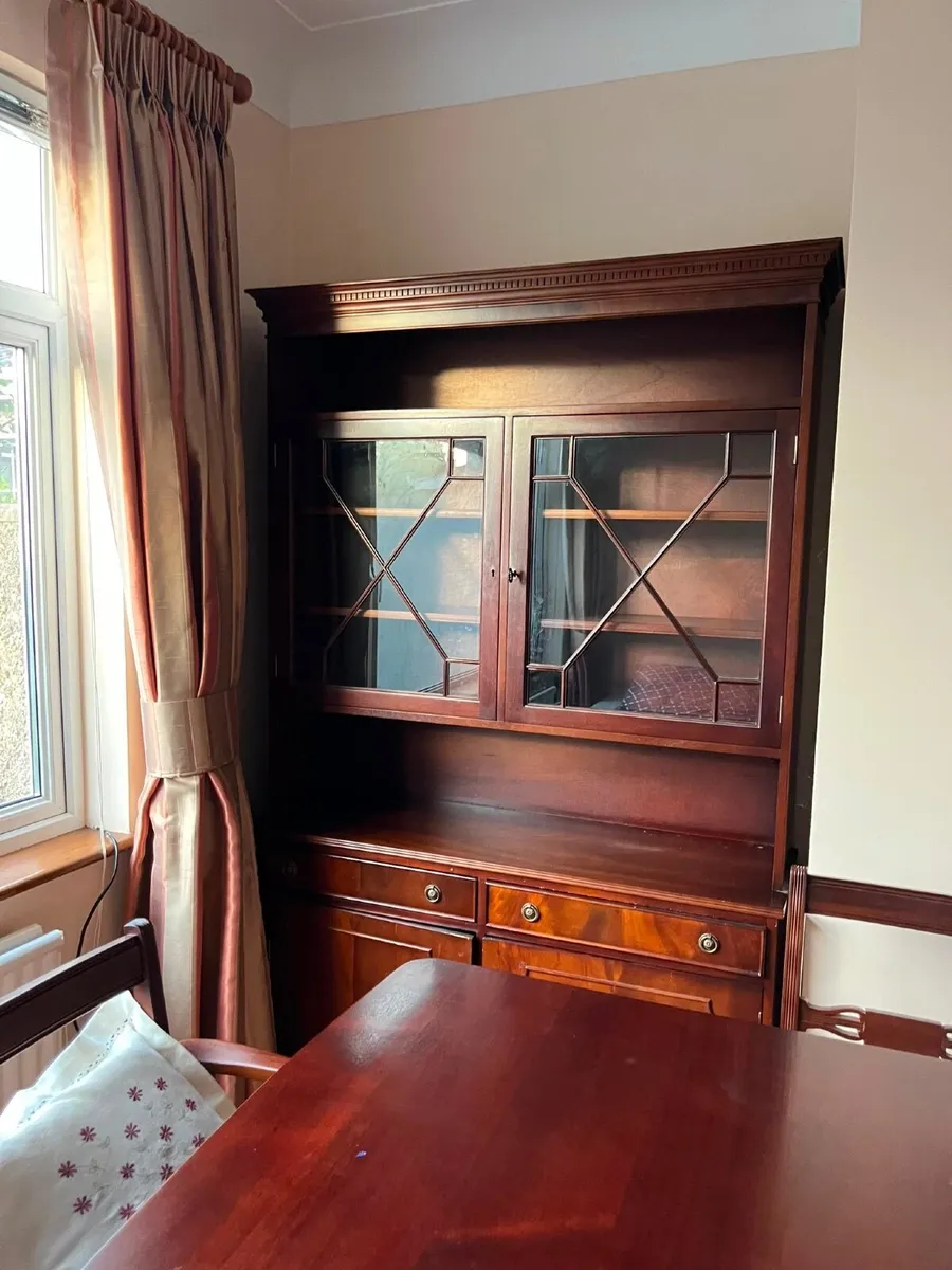 Dining Room table , Display Cabinet , Book shelf - Image 1