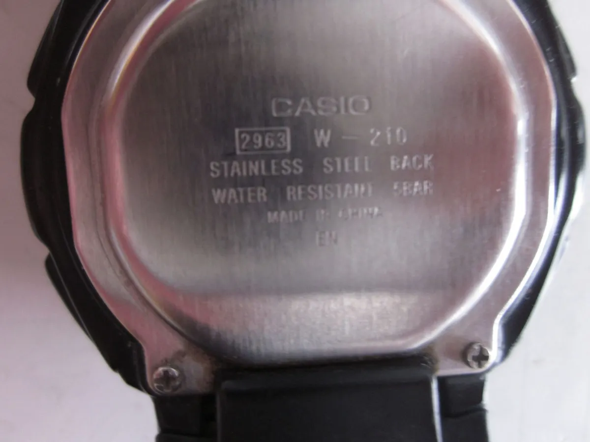 Casio 2963 W210 Illuminator Digital Wristwatch - Image 3