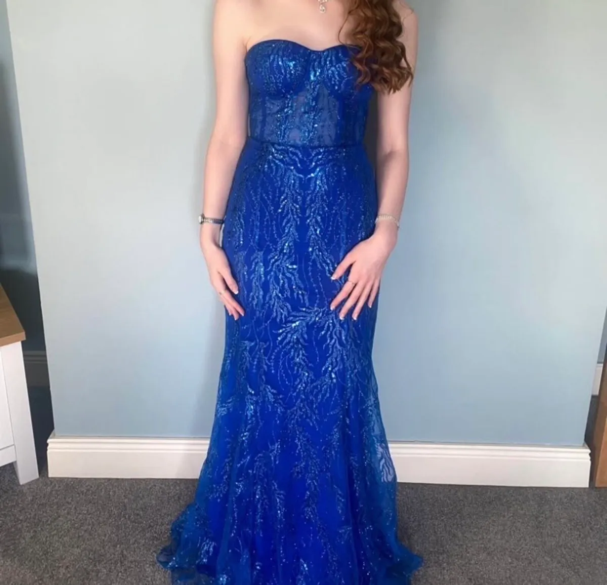 Blue Debs Dress - Image 2