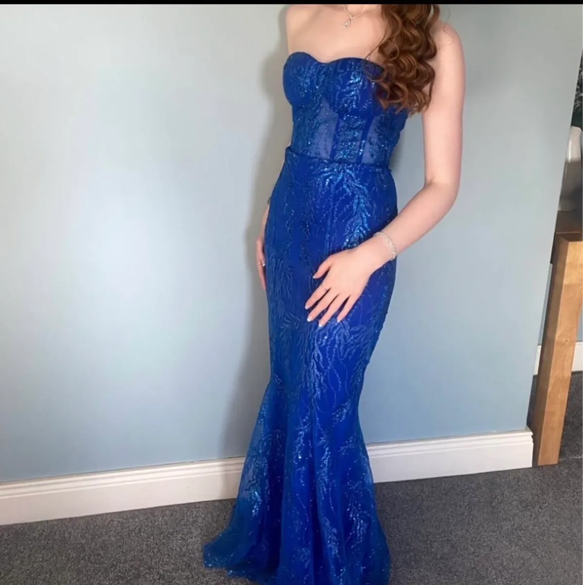 Blue Debs Dress - Image 3