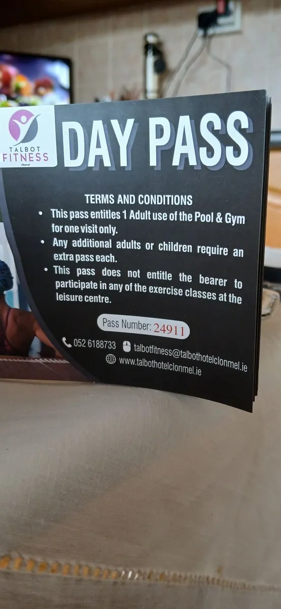 10 day passes to Talbot fitness Clonmel - Image 2