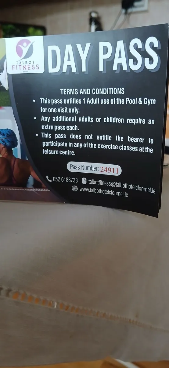 10 day passes to Talbot fitness Clonmel - Image 3