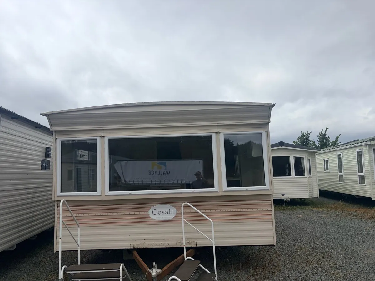 3 bed double glazed mobile home for sale - Image 1