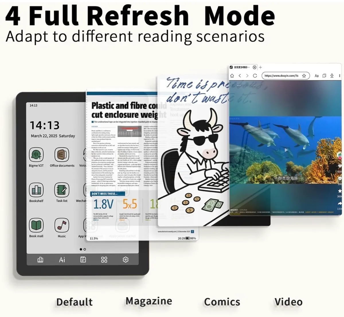 Bigme B6 Colour eReader Android 14 64gb - Image 3