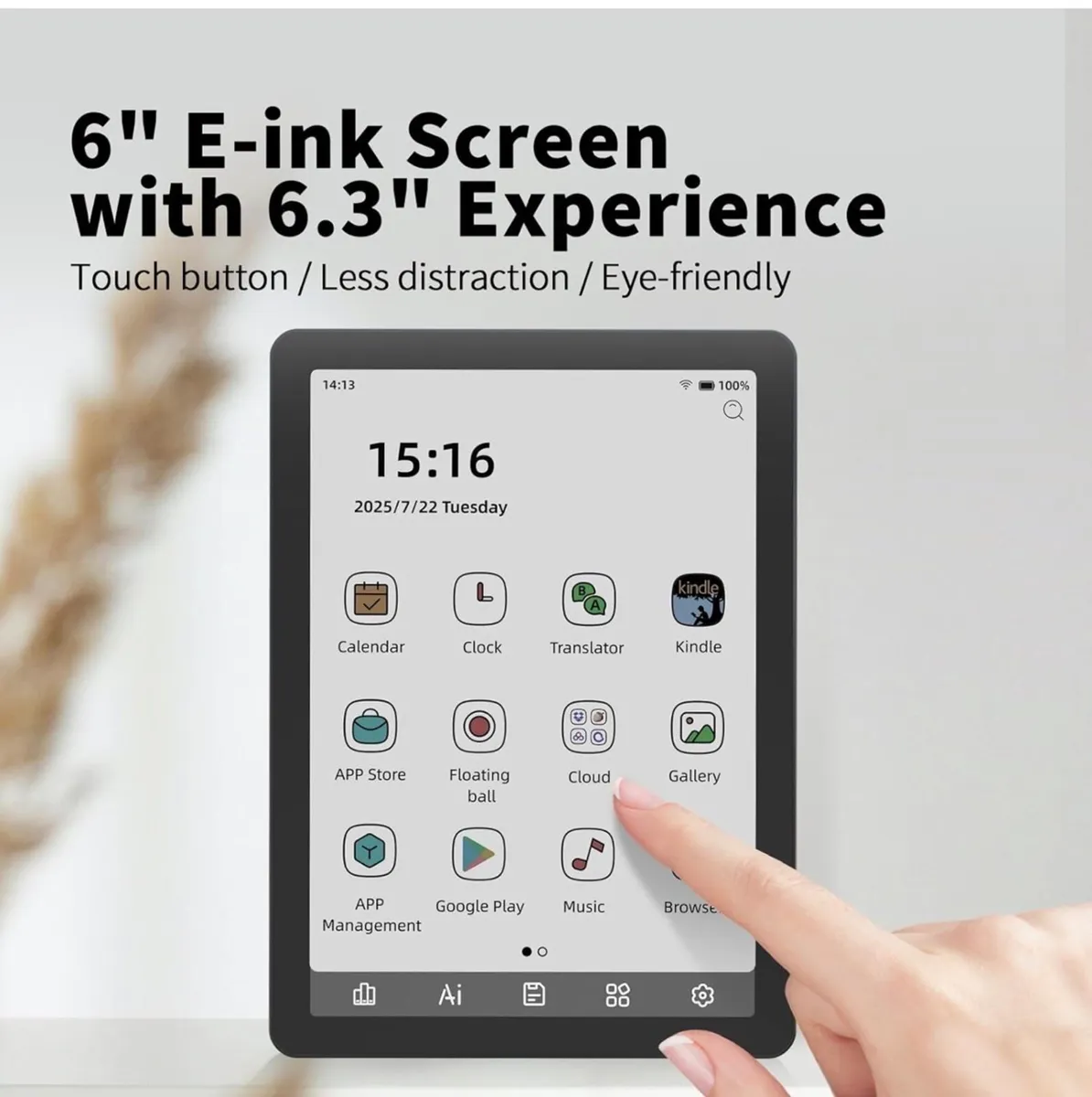 Bigme B6 Colour eReader Android 14 64gb - Image 4