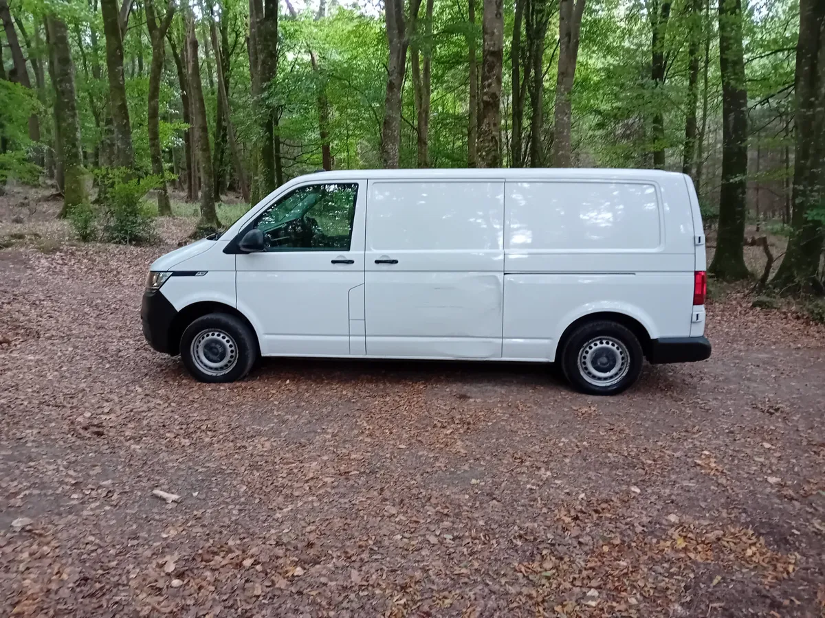 201 VW TRANSPORTER 2.0 TDI LWB  (SLIGHT DAMAGE ) - Image 4
