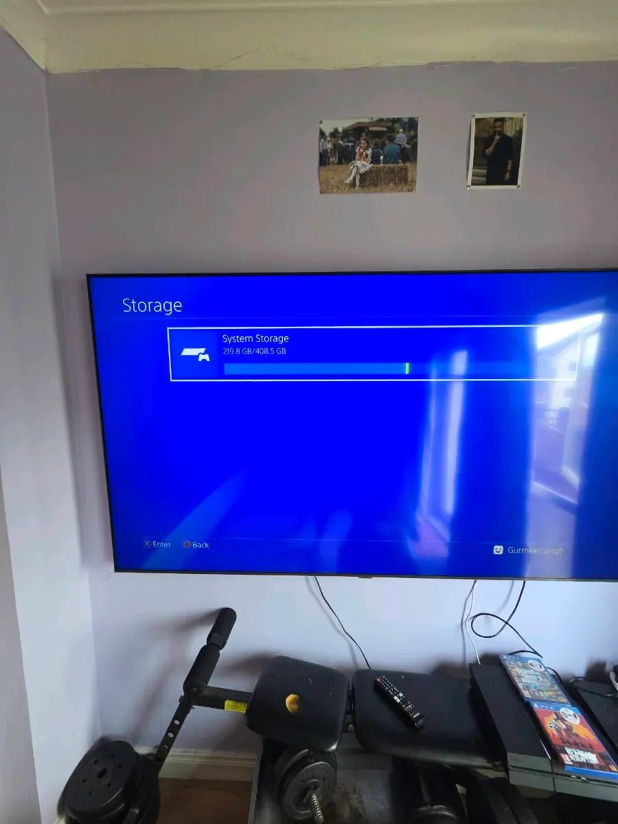 PlayStation 4 500gb + 2 games - Image 3