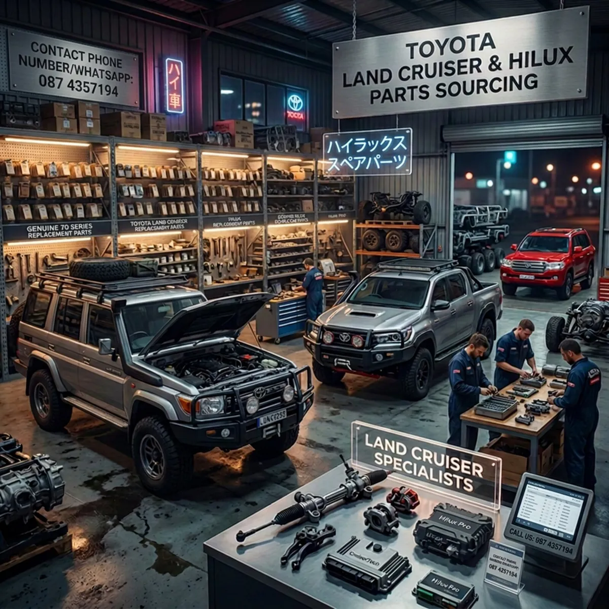 Toyota Landcruiser & Hilux Parts