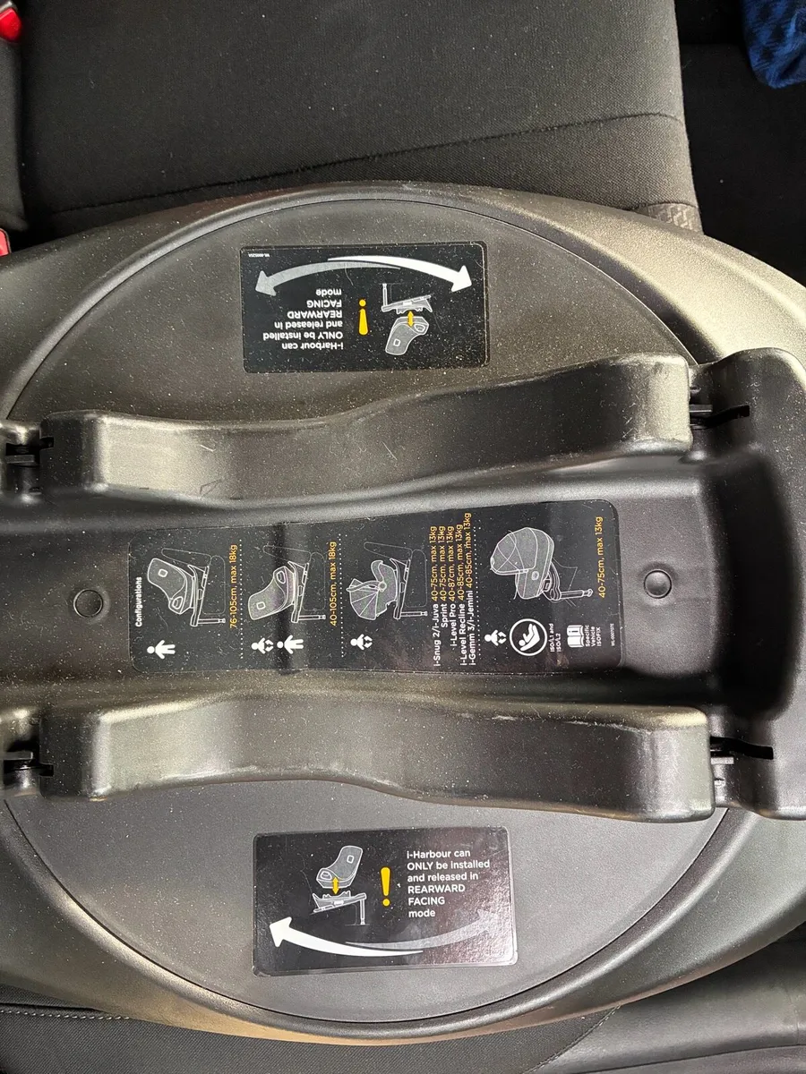 Joie i-Base Encore 360° Rotating ISOFIX Base - Image 4
