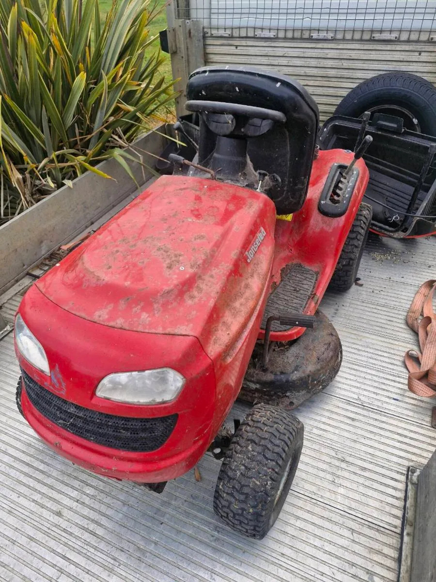 Jonsered ride on mower - Image 1