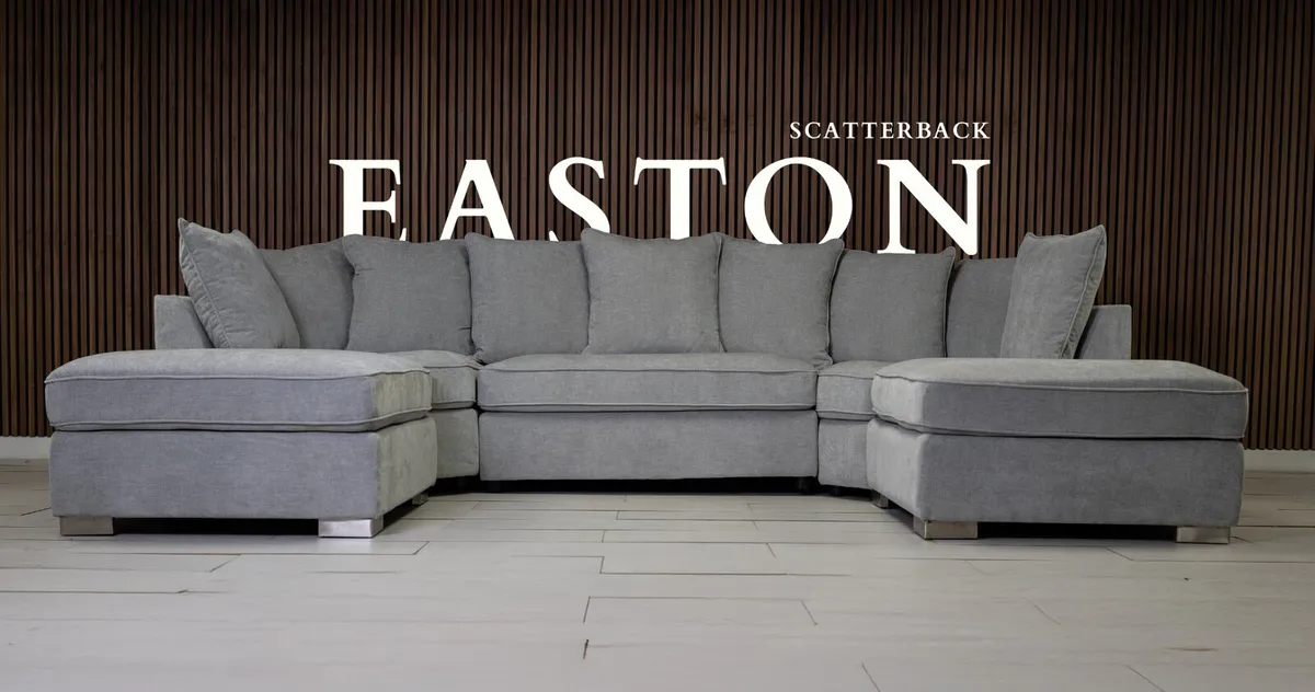 U Shape Scatter or Fullback Cushions Sofa - Image 1