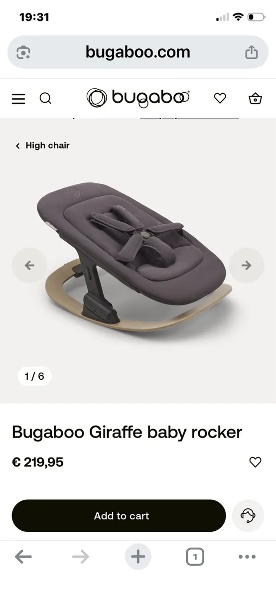 Baby rocker - Image 1