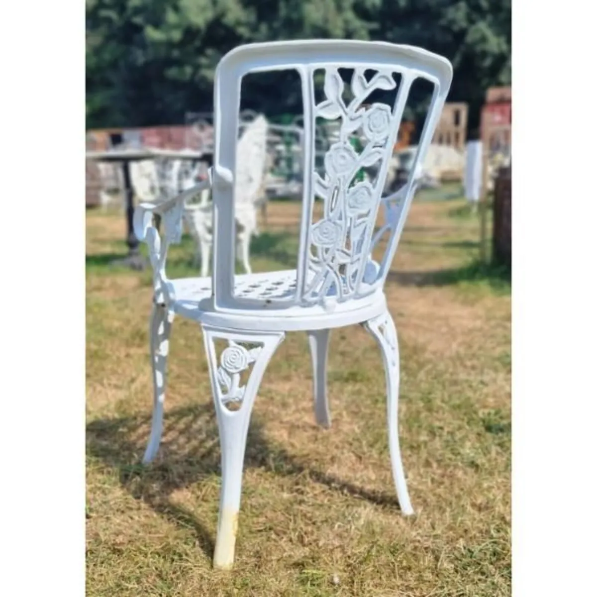 Cast Iron Arm Chair CH-R-707 - Image 3