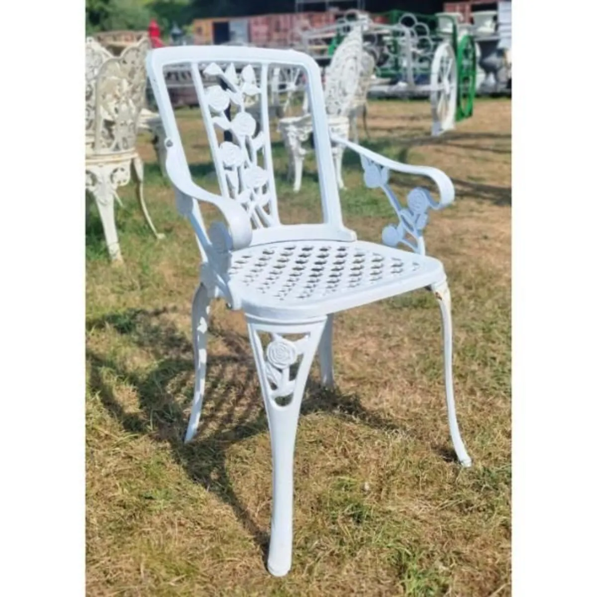 Cast Iron Arm Chair CH-R-707 - Image 1