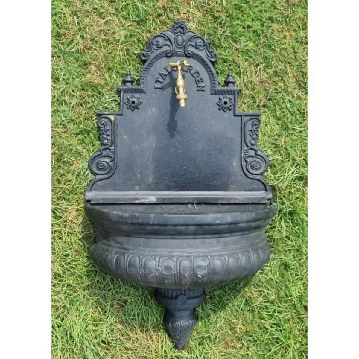 Wall Mounted Tap Cast Iron Black CH-R-020 - Image 1