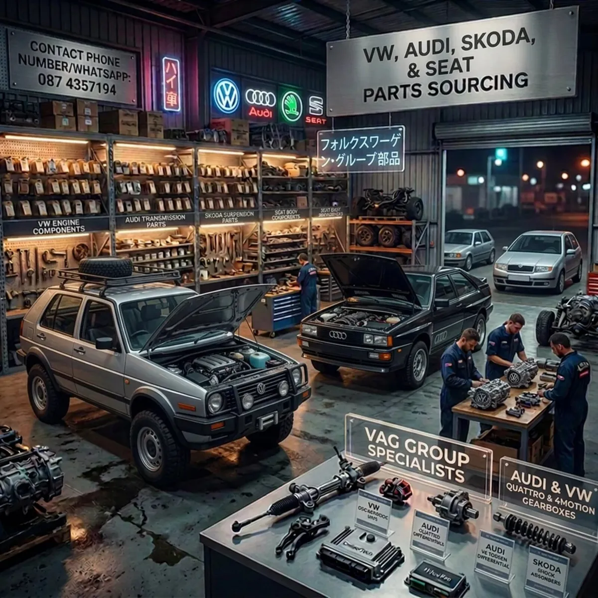 VW, Audi, Skoda, & Seat Parts - Image 1