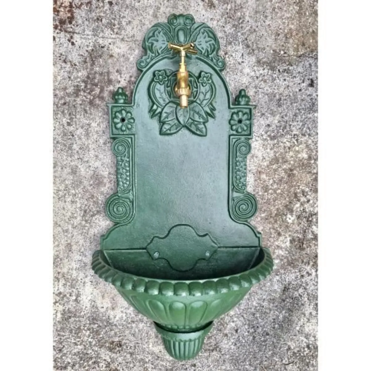 Wall Mounted Cast Iron Tap CH R 021B - Image 1