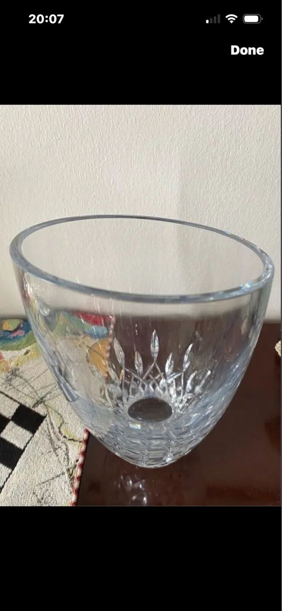 Waterford Crystal Lismore Essence Angular Vase - Image 4