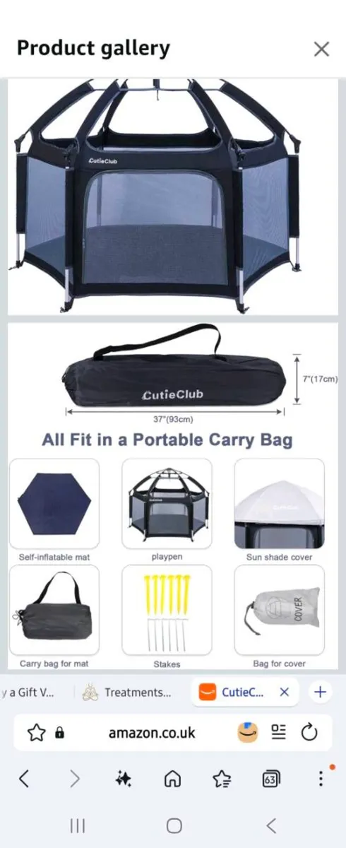 Outdoor and Indoor Baby Tent - Image 3