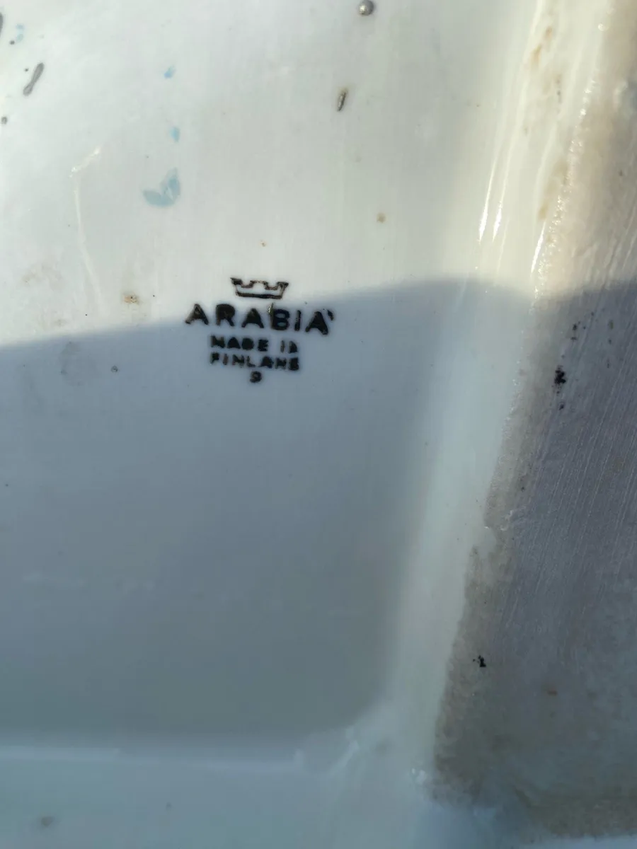Antique wash’hand basin for sale . 1940’s Arabia - Image 3