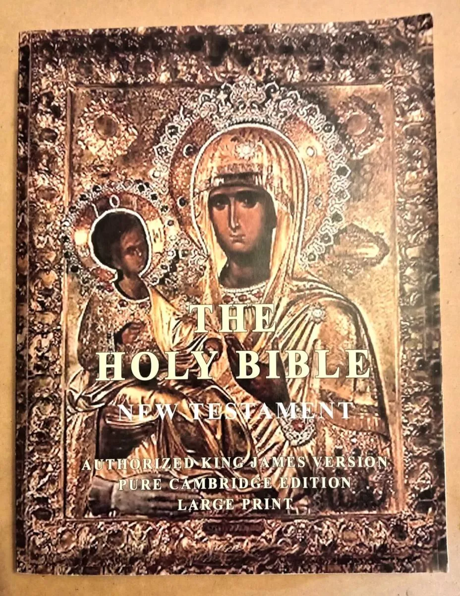 Bible New Testament Large Type Edition - Image 1