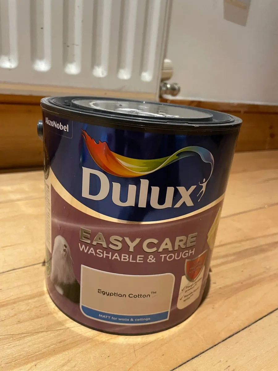 Unopened Dulux Egyptian Cotton 2.5L
