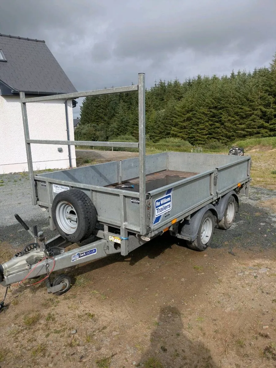 Ifor Williams 10x5'6 Flatbed dropside - Image 3