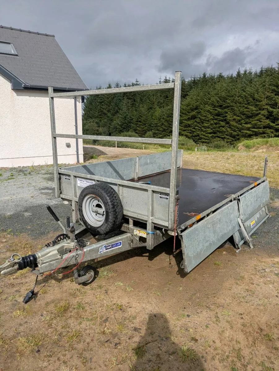 Ifor Williams 10x5'6 Flatbed dropside - Image 4