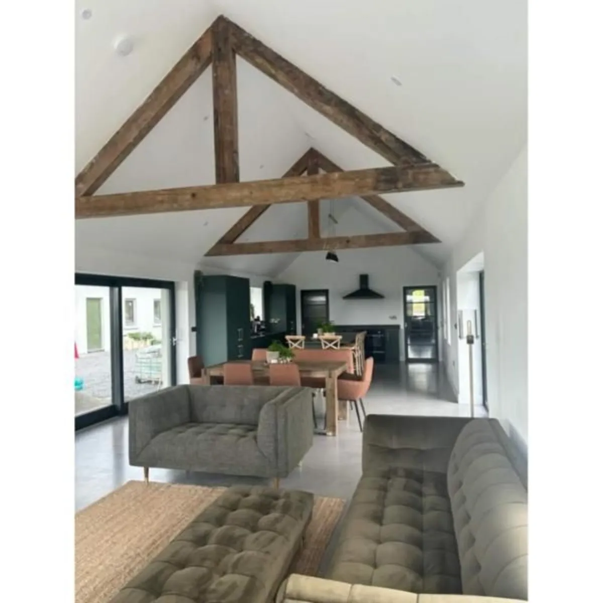 Pitch Pine Beam A-Frames & Trusses  Made to order - Image 2