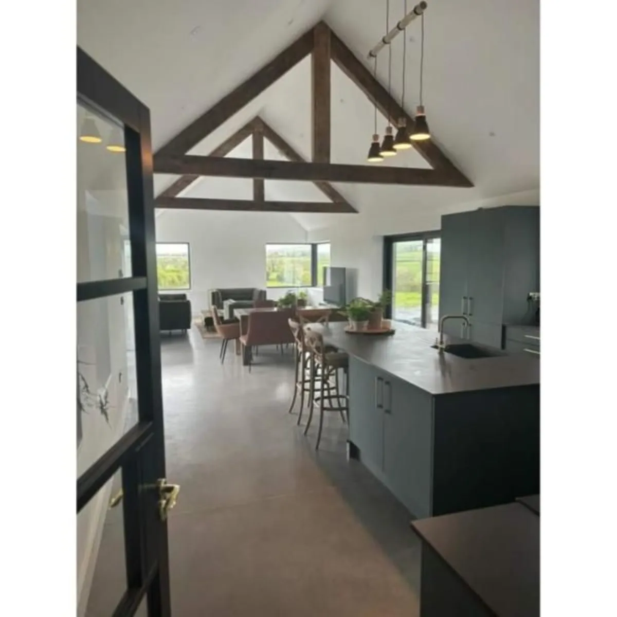 Pitch Pine Beam A-Frames & Trusses  Made to order - Image 1