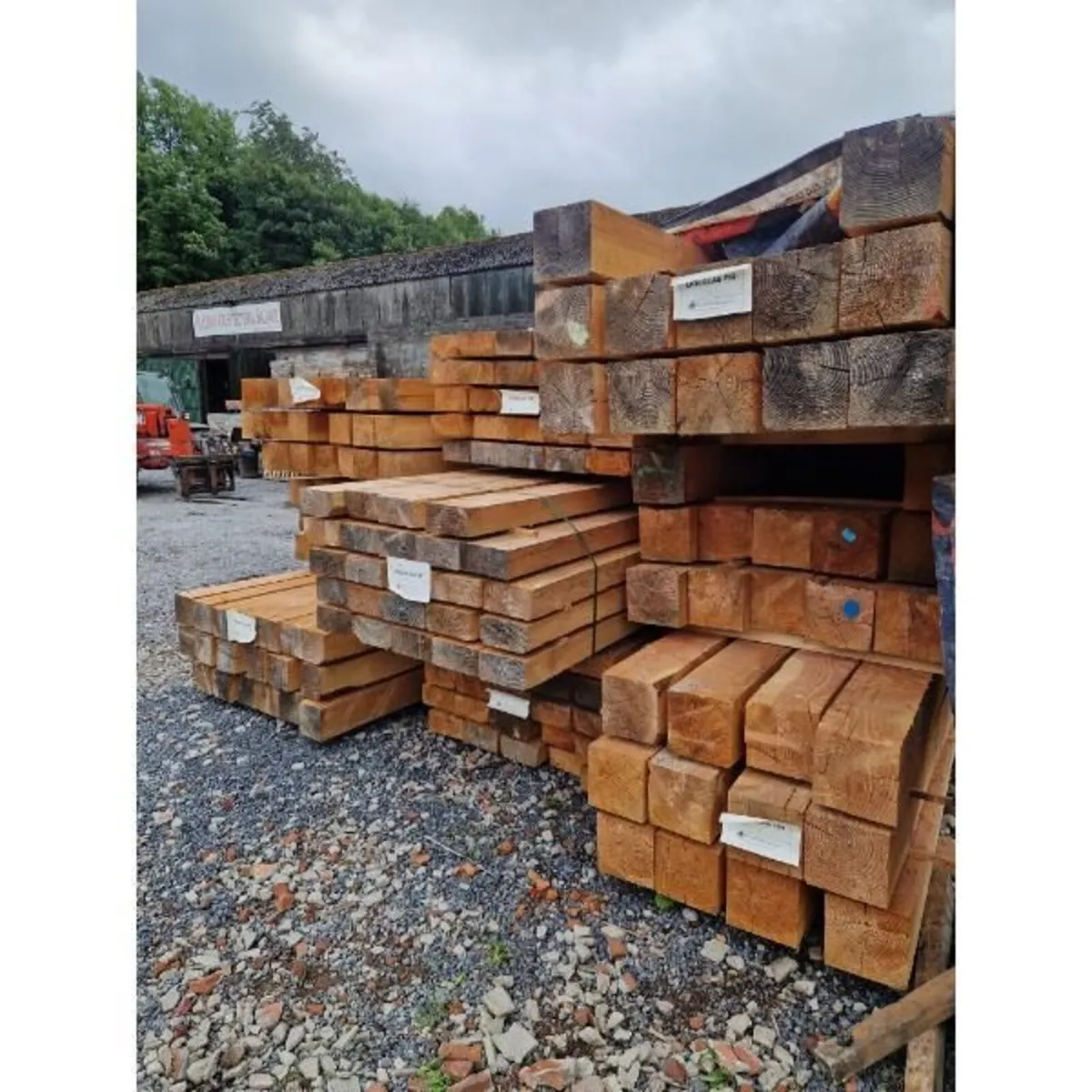 Douglas Fir & Larch Beams Raw State - Image 3